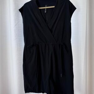 Athleta Stretch Black Romper